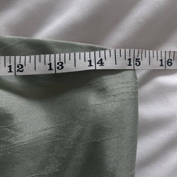 Jessica McClintock Bridal Strapless Mint Green Midi Dress Size 6 Vintage - Picture 8 of 10